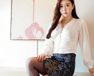 Feilin嗲囡囡 – 诗诗kiki的内衣美图，壁纸界的女神降临，太带感了吧！