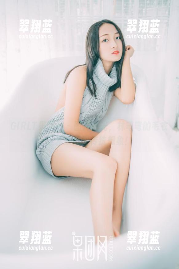 GIRLT果团网-林弯弯 GIRLT果团网 - 图片曝光,林弯弯的毛衣让套系颠覆传统想象!