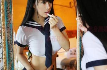 MyGirl美媛馆 – 最新照片，Carina梦绮学姐化身撒娇小恶魔，心在打鼓