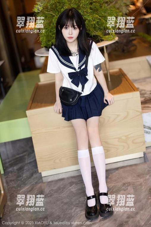 XIAOYU语画界 - 乔漫妮mina私拍：每一幅纯白美图都想套路你做我的模特！