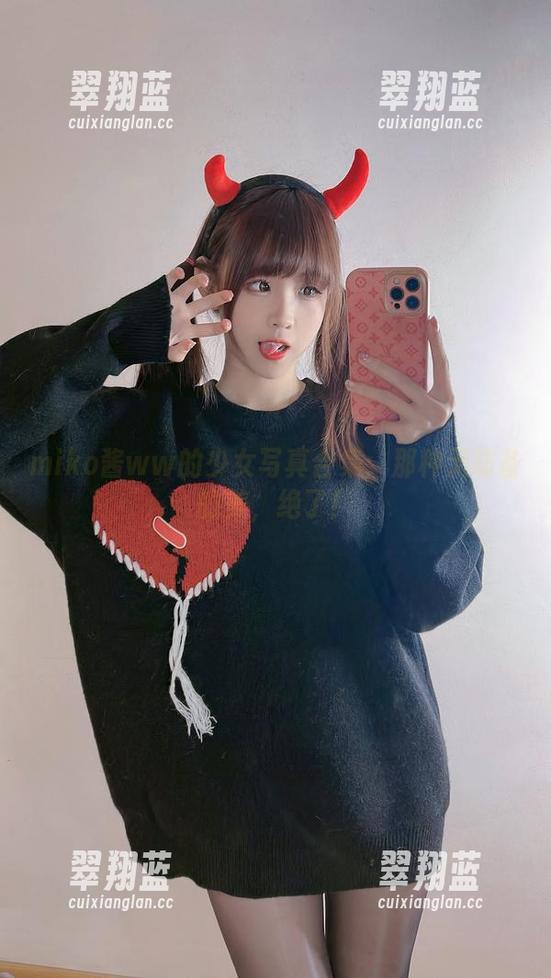 miko酱ww的少女写真合集：那种无防备的美，绝了！