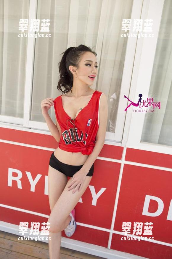 尤果网 - 颜爱泽校服美图，难道校服也能这么撩？！