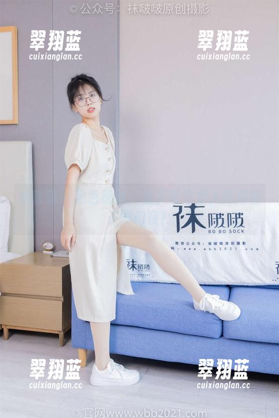 袜啵啵 - 黑色船袜：稚予带你走入高清袜子奇幻夜！
