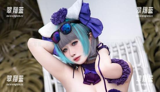 看这组写真，贞子蜜桃艺高人胆大，竟然让天使都自愧不如吧？