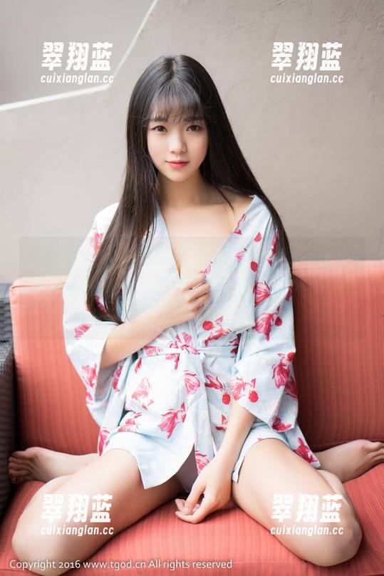 青豆客 - 汪佩妮的和服短裙，走起来的样子好像在跟风筝玩捉迷藏——最新作品集登场！